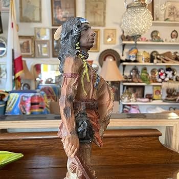 Amazon.co.jp: 70's〜ネイティブアメリカン インディアン置物オブジェ Amazon.co.jp: 70's〜ネイティブアメリカン インディアン置物オブジェ